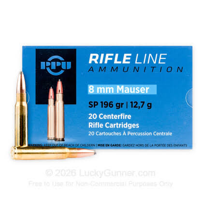8mm Ammo For Sale | 196 gr SP Ammunition In Stock by Prvi Partizan - 20  Rounds