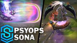 This genteel manner has endeared her to the highborn. Psyops Sona Skin Spotlight Pre Release League Of Legends Youtube