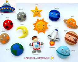 Pin By Iris Canizalez On Montessorri Ilk Kitabim In 2020 Felt Toys Felt Ornaments Solar System
