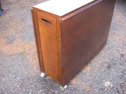 Skinny Drop Leaf Dining Table W 4 Hideaway Wood C Drop Leaf Dining Table Bookshelves Diy Dining Table