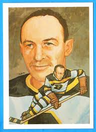 Eddie Shore 1985 Cartophilium Hockey Hall of Fame #223 (ex-mt) Boston  Bruins