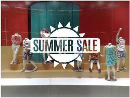 Summer Sale Sun Shop Window Decal Easy To Paste Or Remove Shop Window Display Ask Us For Custom Decals Id 131051 Sale Windows Summer Window Display Window Display