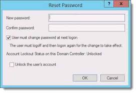 The user account credentials to use to perform this task. Video Using Powershell To Reset Active Directory Passwords In Bulk Interface Technical Training