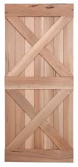 36 Walnut Interior Barn Door Double X Front Schiebestallturen Innenstallturen Innenturen