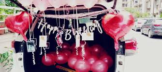 Birthday Surprise For Husband In Car Car Decor Surprise In 2020 Surprise Birthday Decorations Birthday Surprise For Husband Birthday Decorations