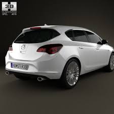 Opel Astra J Hatchback 5 Door 2012 Opel Hatchback Car Model