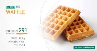 A belgian waffle from ihop, for example, has 590 calories, 29 grams of fat, and 17 grams of sugars. Waffle Calories In 100g Oz One Waffle Cup And More