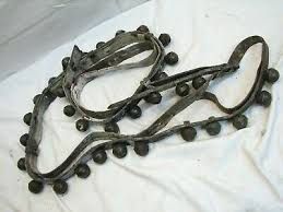 Vintage egyptian camel saddle wood brass accents. Metalware Brass Bell Vatican