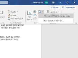 Click the picture once added. How To Add A Signature In Word On A Pc Or Mac