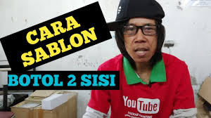 Jasa sablon botol dan sablon gelas plastik silinder. Cara Mudah Sablon Botol Minum Youtube