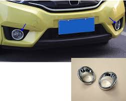 Honda Jazz Chrom Nebelscheinwerfer Licht Abdeckung Rahmen Vorne Honda Jazz Honda Jazz