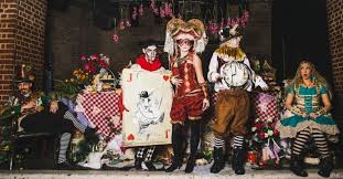 Alice the heroine and the dreamer of wonderland; Alice In Wonderland Characters For Hire From London