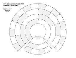 Easygenie Large Print Genealogy Charts And Forms Kit 30 Sheets Includes 10 Pedigree Charts 10 Fan Charts And 10 Family Group Sheets