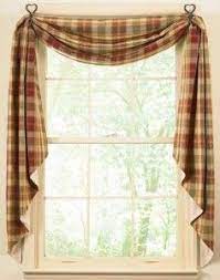 For The Window By The Front Door Country Kitchen Curtains Kitchen Curtain Designs Window Treatment Styles