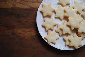 Cut into perfect crisp butter perfection: The Best Sugar Cookie Recipe With Cornstarch