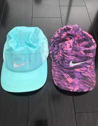 Two Nike Aw84 Dri Fit Caps Mercari Nike Hat Nike Cap Running Hats