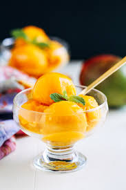 Now that you know the difference between sherbet and sorbet, whip up a batch at home! Mango Turmeric Sorbet Making Thyme For Health