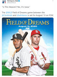 — the 2021 field of dreams series is one of most innovative ideas that major league baseball has ever had. Field Of Dreams Game Moved To 2021 Kgan