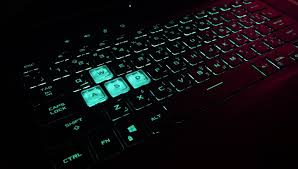 The lights for it, by default there is a red light. Asus Tuf Dash F15 Review Gadgets Middle East