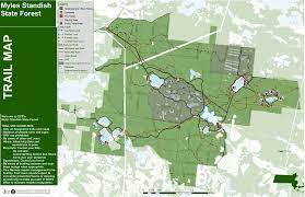 It is a lot to take in in one map. Myles Standish State Forest Maplets