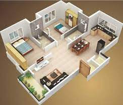 Jan 25, 2015 · two bedrooms may not be a mansion, but with the right layout it can be plenty of space for a growing family or even a swinging single. 10 2 Bedroom House Design Ideas House Flooring 2 Bedroom House Plans Small House Design