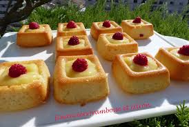 Financiers Framboise Et Citron P1110804 R Recette Petit Gateau Idee Patisserie Demarle Recette