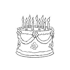 My favorite happy birthday cakes! Anniversary 57057 Holidays And Special Occasions Printable Coloring Pages