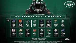 Find out the latest on your favorite nfl teams on cbssports.com. The Jets 2019 Schedule Game By Game