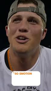 An emotional Drew Beam after the Vols claim the Title. #vols #tennessee  #celebration #win #champion