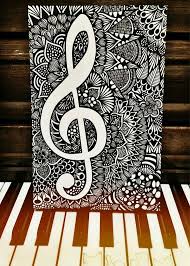 Music Art Easy Doodle Art Sharpie Art Mandala Design Art