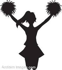 Clip Art Of A Cheerleader Silhouette Doing A Cheer Cheerleader Clipart Silhouette Cheerleading Pngtree offers hd cheerleader silhouette background images for free download. cheerleader silhouette doing a cheer