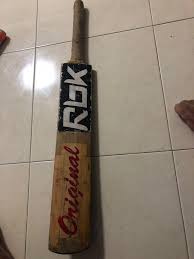 Rbk, mrf, hero honda and britannia use the bat face for brand management. Cricket Bat Sports Equipment Sports Games Racket Ball Sports On Carousell