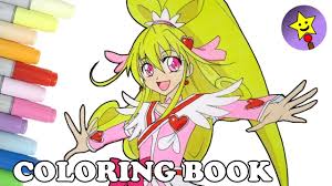 I figured they'd cut this, the glitter force team can't get good music write nor can they dub a japanese song, one of my favorite precure songs mind you. Glitter Force Doki Doki Glitter Heart Coloring Book Page Dokidoki Precure Cure Heart Coloring Page Youtube