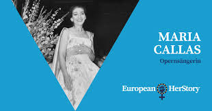 Diva of la scala, celebrated as la traviata, tosca, norma, lucia di lammermoor, medea. European Herstory Maria Callas Treffpunkteuropa De
