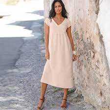 Check out our robe en coton selection for the very best in unique or custom, handmade pieces from our dresses shops. Robe Coton Lin Blancheporte
