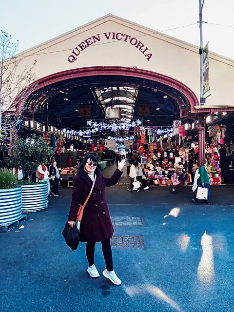 Shopping at Queen Victoria Market Melbourne