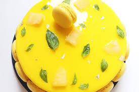 Entremets Ananas Citron Basilic Recette Olivia Patisse Blog Patisserie Ananas Basilic Recettes