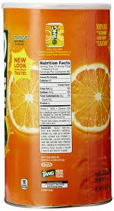 How many calories in tang orange powdered drink? Tang Orange Powdered Drink Mix Makes 22 Quarts 72ounce Canister Pack Of 2 Check This Awesome Product By Going To The Link A Mixed Drinks Orange Powder Drinks