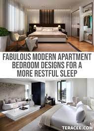 12 Fabulous Modern Apartment Bedroom Designs For A More Restful Sleep Teracee Apartment Bedroom Design Modern Apartment Small Apartment Modern