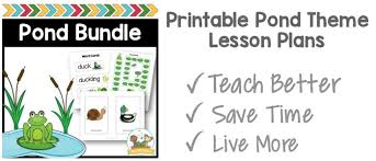 One of my favorite themes in preschool is a pond theme. Pond Theme Activities Pre K Pages