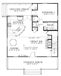 Farmhouse Style House Plan 2 Beds 2 Baths 1400 Sq Ft Plan 17 2019 Vacation House Plans House Plans House Plan With Loft
