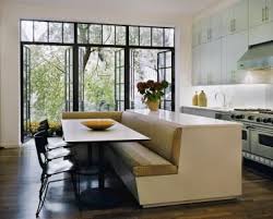 Space Savers Built In Island Banquette The English Room Kitchen Island With Seating Kitchen Seating Kitchen Banquette