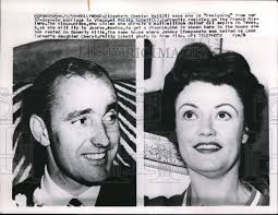 1958 Press Photo Elizabeth Chester Bell Resigning from Her Marriage