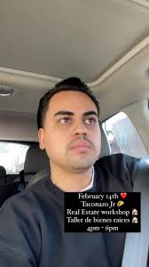 Feb 14th ❤️ Real Estate worshop 🏠 Taconazo Jr 🌮 Taller de bienes raices  4pm