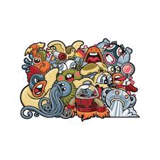 Welches abenteuer hat der sprayer rico diesmal erlebt? Passion Stickers Wallstickers Graffiti Monster Decals