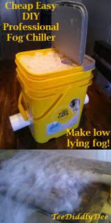 Cheap Easy Diy Professional Fog Chiller Teediddlydee Scary Halloween Halloween Projects Halloween Diy
