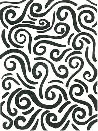 Black And White Linoleum Print Linoleum Block Print Swirls Black White Contemporary Modern Print Minimalist Print 8x10 Quot Modern Prints Minimalist Prints Lino Print