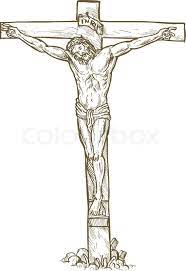 Affordable and search from millions of royalty free images, photos and vectors. Jesus Christ Cross Drawing Stock Vector Colourbox