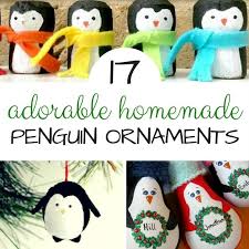 See more ideas about penguins, penguin decor, cute penguins. Homemade Penguin Ornaments Diy Red Ted Art Make Crafting With Kids Easy Fun