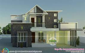 Beautiful Mix Roof House By Spaceone Architectural Kerala House Design House Roof House Designs Exterior